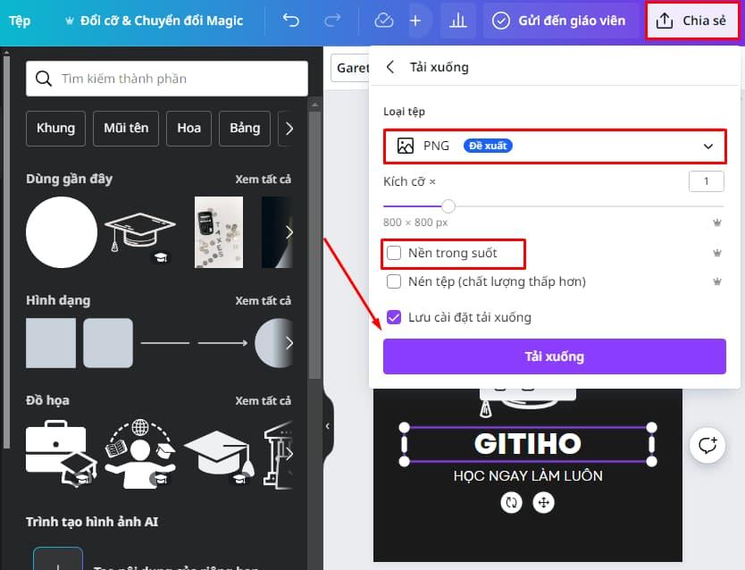 Cách tạo logo cho kênh youtube bằng Canva 4
