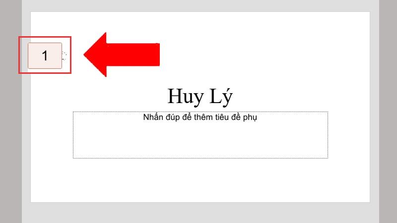 Cách thêm hiệu ứng cho slide bằng điện thoại