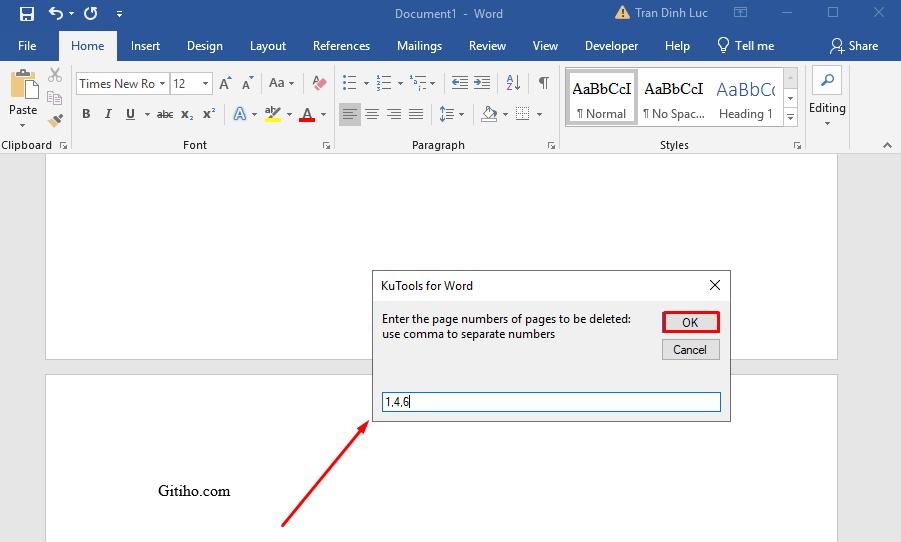 Cách xóa nhiều trang tự động bằng VBA 3