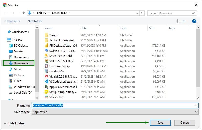 Cài đặt Adobe creative cloud về máy tính 2