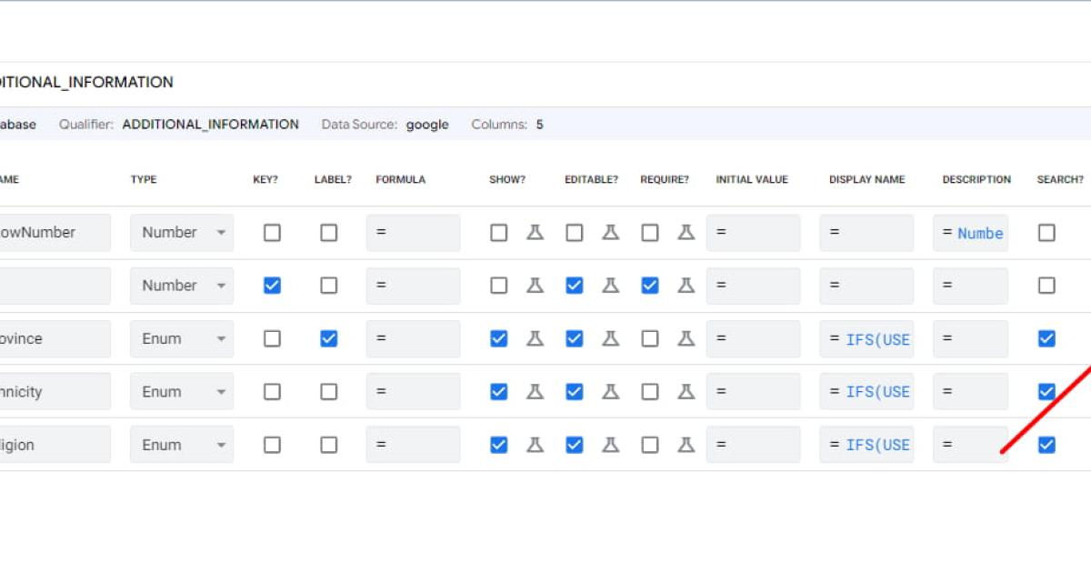 Vào cài đặt Data settings