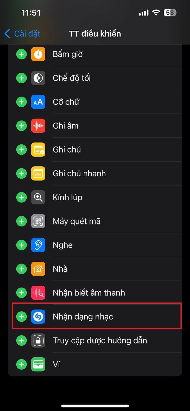 cài đặt ứng dụng Shazam trên iphone 2