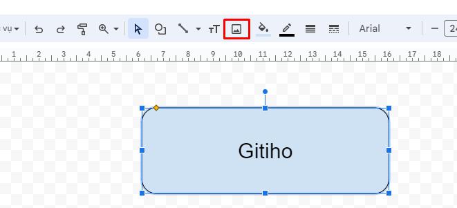 Chèn text box thông qua hình ảnh trong Google Docs 2