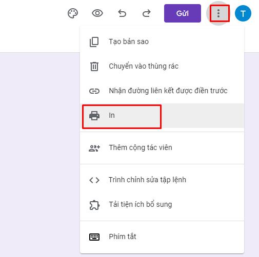Cách chia sẻ biểu mẫu trong Google Form 4