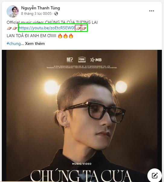 Chia sẻ video trên các nền tảng khác