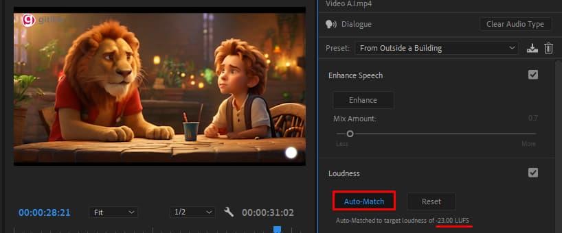 Chỉnh âm thanh nâng cao trong Adobe Premiere 5