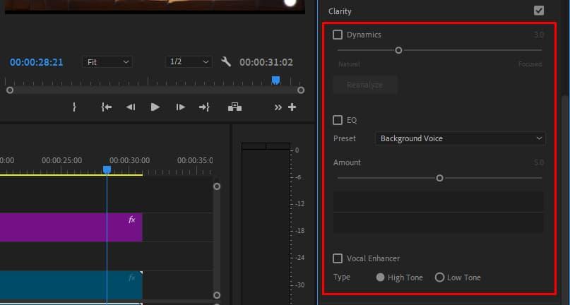 Chỉnh âm thanh nâng cao trong Adobe Premiere 7