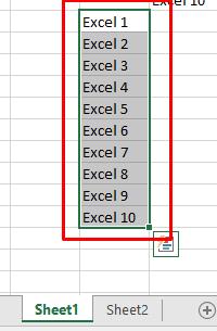 Chọn vùng dữ liệu muốn copy sang dạng hình ảnh