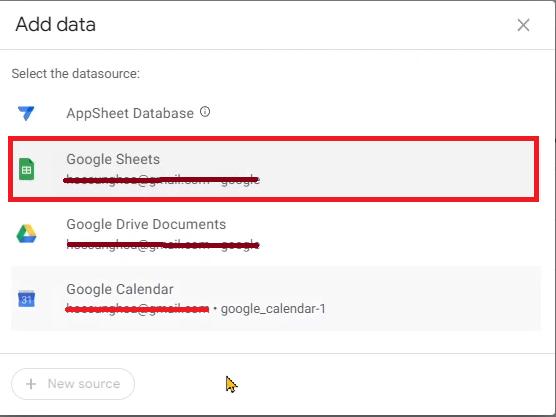 Tạo ứng dụng  quản lý kho bằng Google Appsheet 9