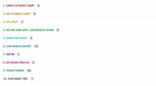 Nên cài đặt các màu sắc đơn giản