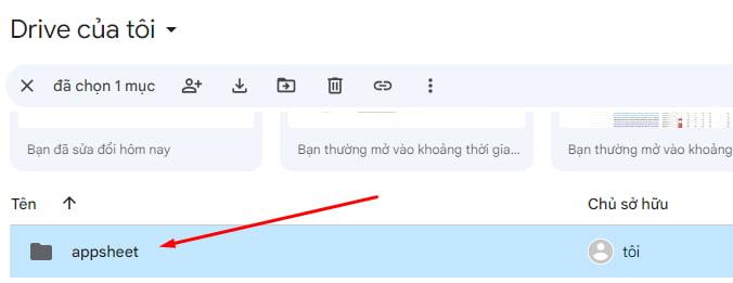 Tạo ứng dụng  quản lý kho bằng Google Appsheet