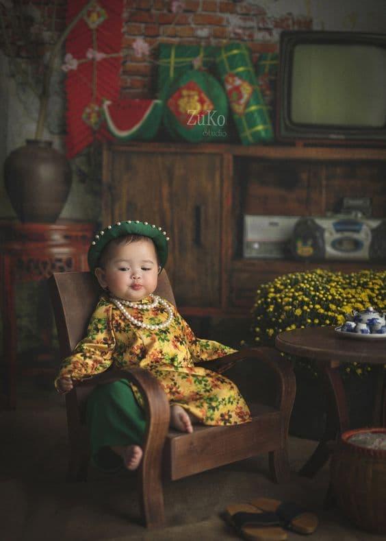 Concept chụp ảnh tết cho bé 14