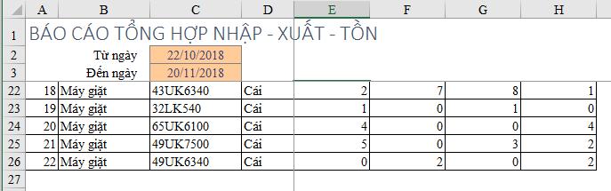 Cách cố định hàng và cột trong Excel 2