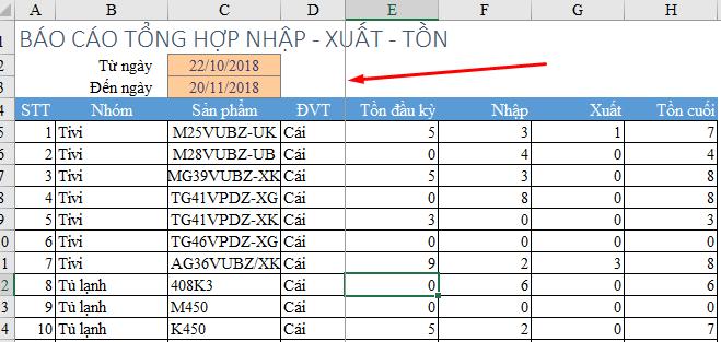 Cách cố định nhiều cột trong Excel bằng Freeze 3