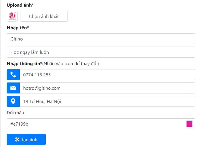 Sử dụng công cụ tạo ảnh bìa tự động nhanh chóng 1