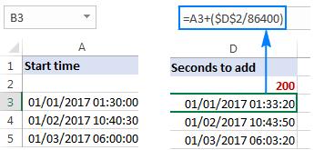 cách cộng trừ giờ phút lớn hơn 60 giây