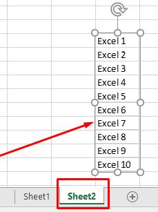 Copy dữ liệu ở dạng hình ảnh sang sheet khác