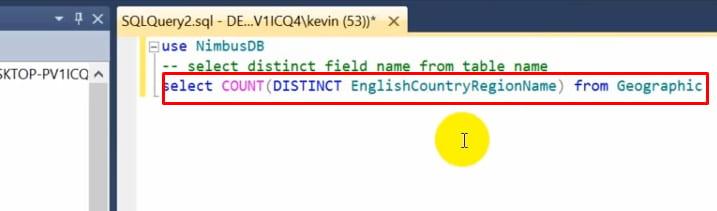 Cách dùng từ khóa DISTINCT trong SQL để truy vấn các giá trị duy nhất