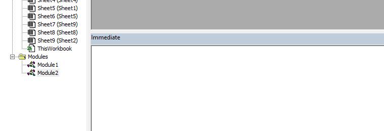 Cửa sổ Immediate trong VBA