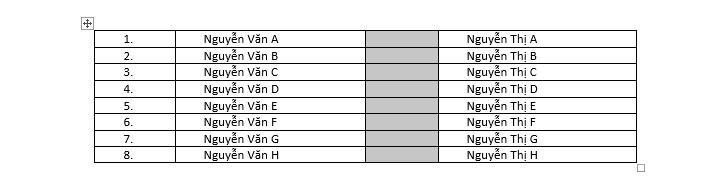 Cách đánh số trong bảng Word nối tiếp ở 2 cột khác nhau 2