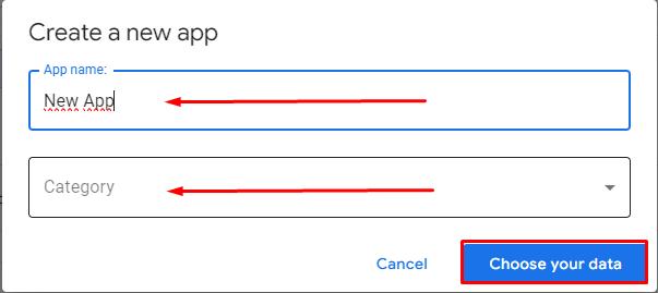 Đặt tên cho ứng dụng
