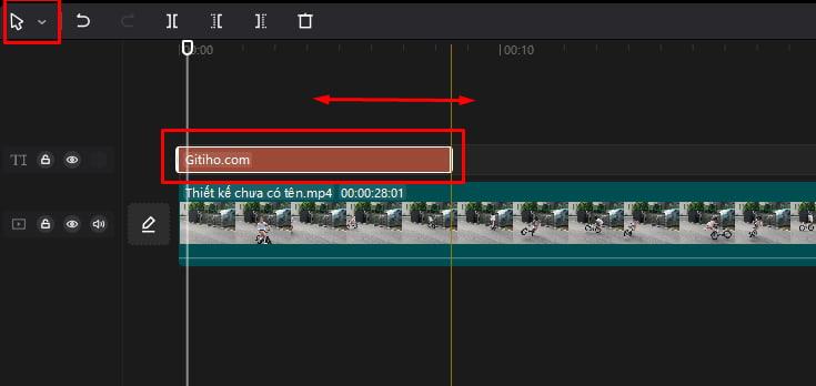 Điều chỉnh thời gian xuất hiện của văn bản trên máy tính