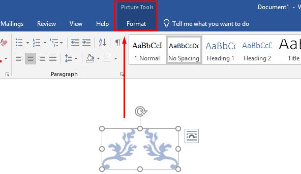 Định dạng các phần tử trong trang bìa