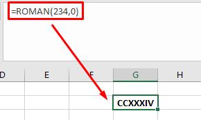 Ví dụ minh họa viết số La Mã