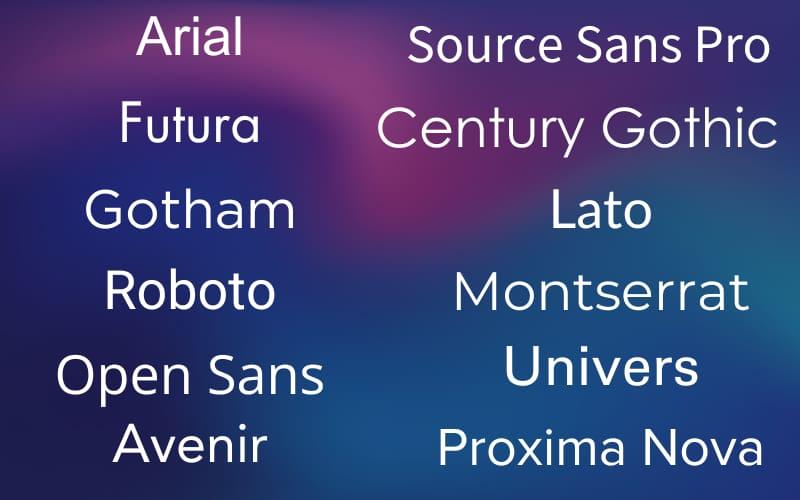 Tổng hợp 12+ font chữ Premiere đẹp cho video