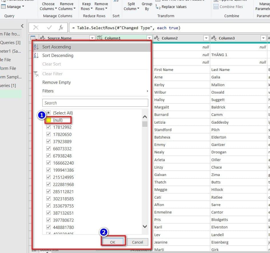 Gộp nhiều file thành một file trong Excel bước 7