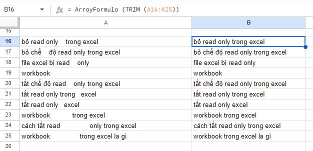 20+ Thủ thuật Google Sheet nhất định bạn phải biết
