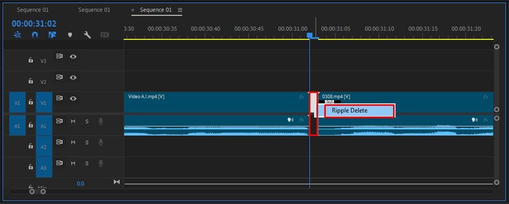 Cắt và ghép video trên Adobe Premiere 3