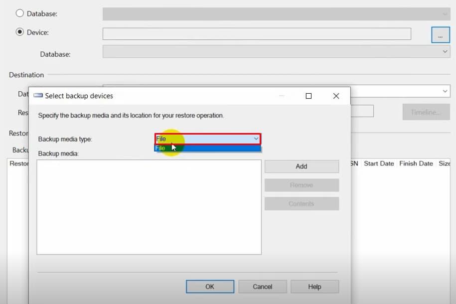 Cách Import File dữ liệu backup vào SQL Server 3