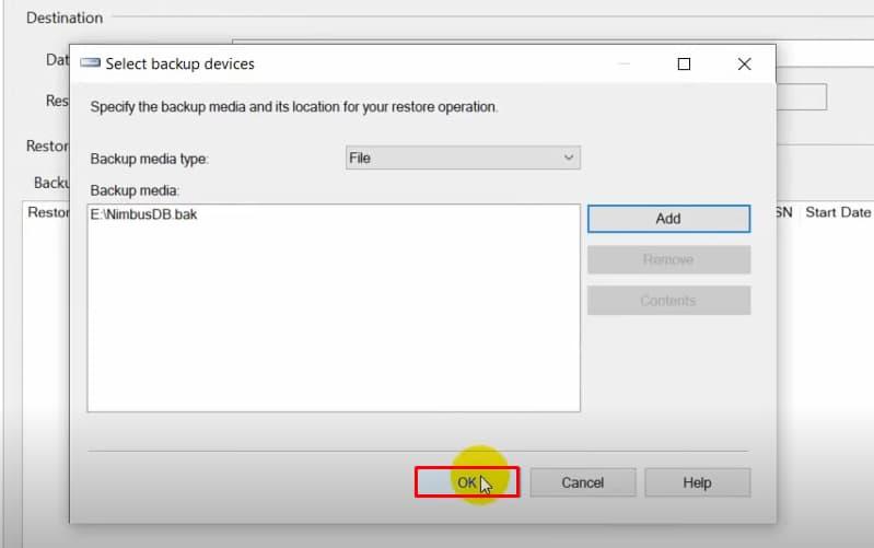 Cách Import File dữ liệu backup vào SQL Server 5