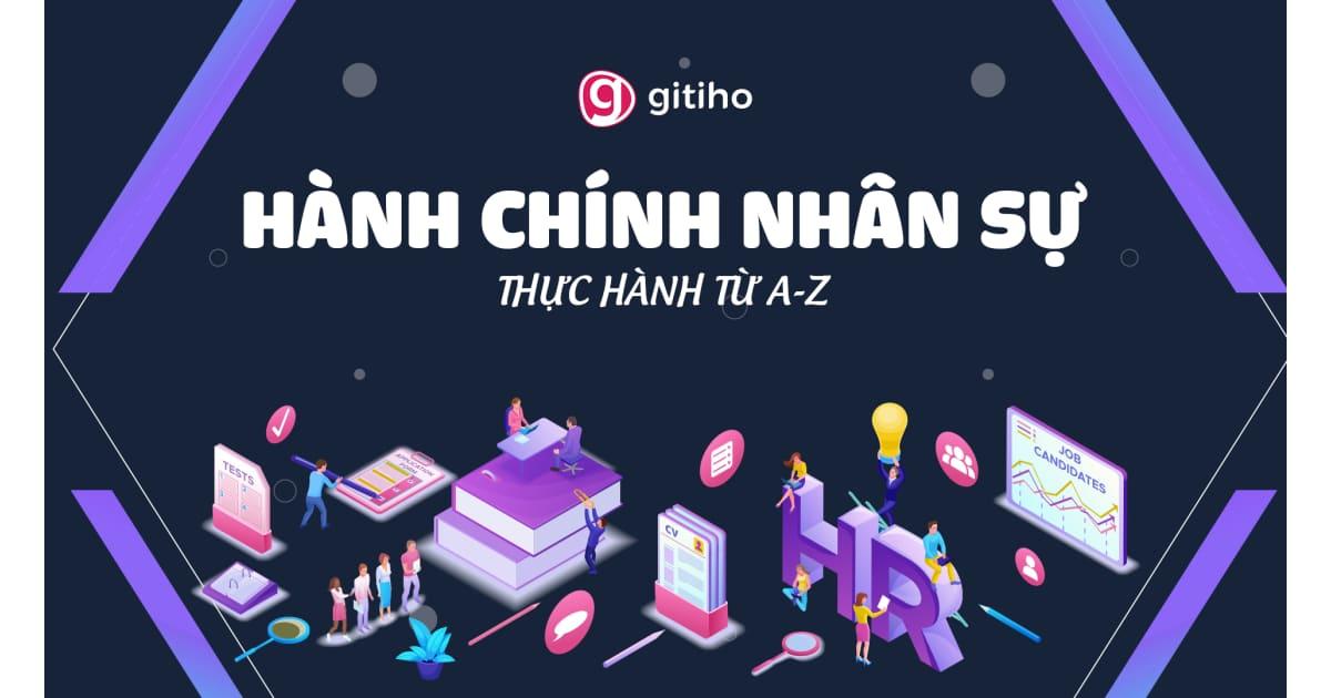 khóa học Kỹ năng công việc Hành chính Nhân sự tổng hợp A-Z