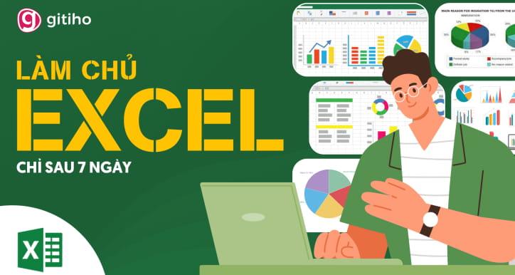 Khóa học Tuyệt đỉnh Excel của Gitiho