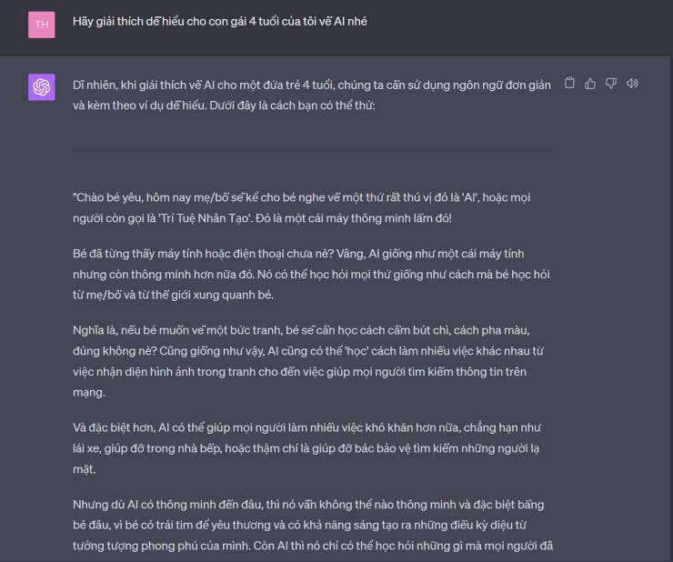 Kỹ thuật giải thích dễ hiểu trong chatgpt