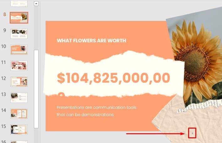 lỗi không đánh được số trang trong powerpoint 1