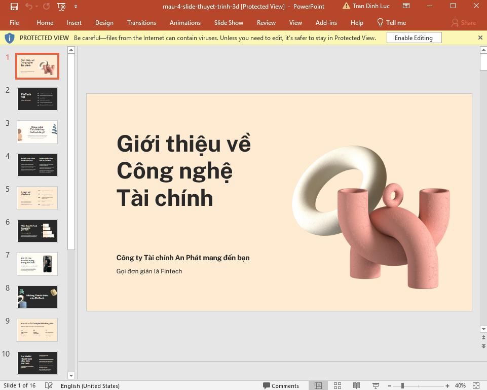 slide powerpoint 3d mẫu 4