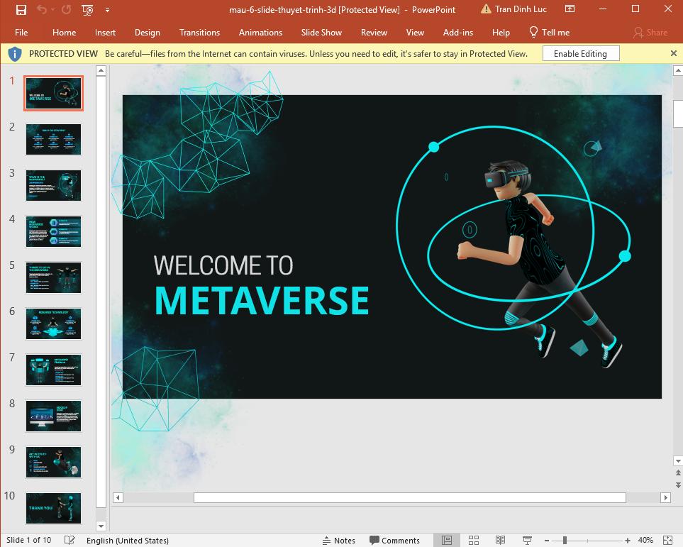slide powerpoint 3d mẫu 5