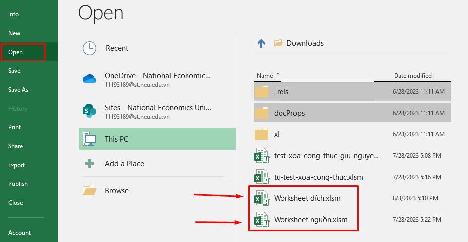 Cách copy hoặc di chuyển dữ liệu từ sheet này sang sheet khác 1