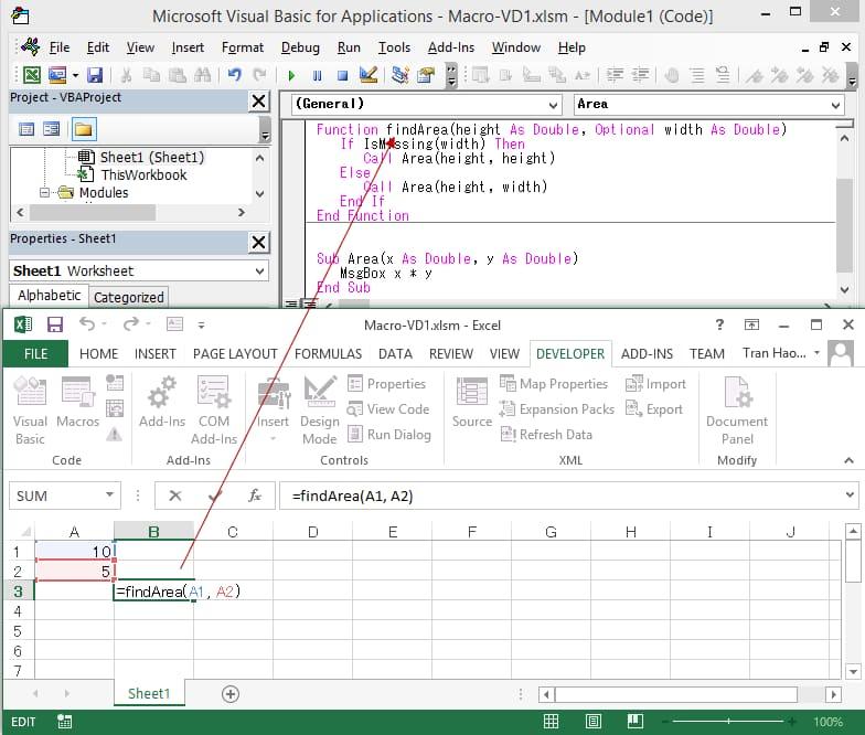 Một số cấu trúc thường gặp khi học VBA 