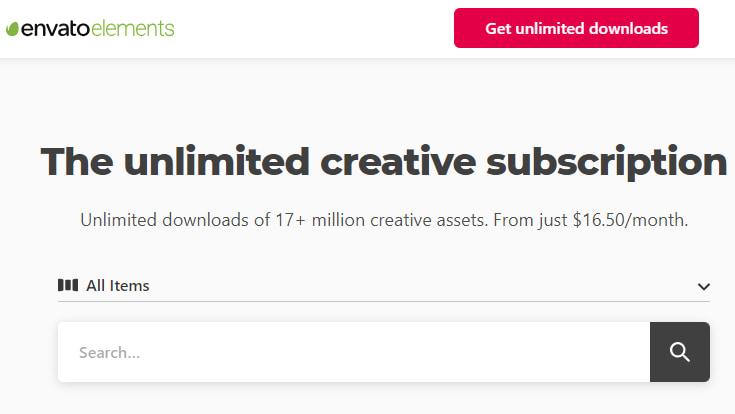 mua nhạc bản quyền Youtube tại Envato Elements