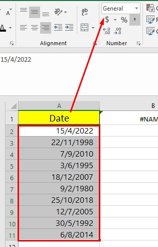 Cách định dạng ngày tháng năm trong Excel đơn giản, ví dụ dễ hiểu