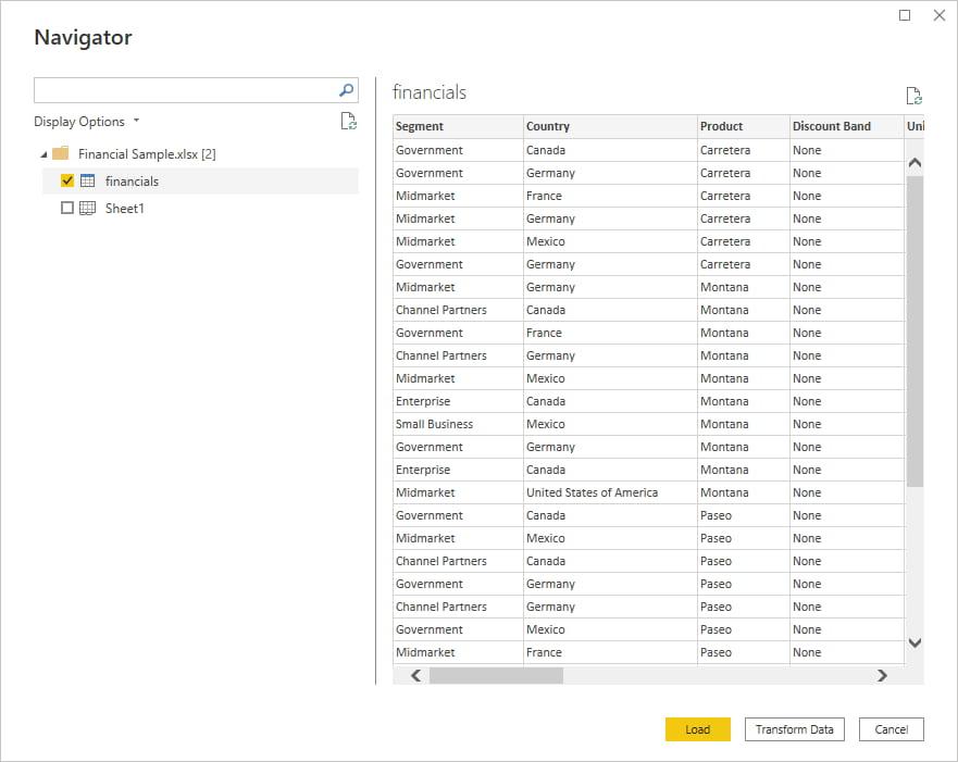 Nhập dữ liệu vào Power BI