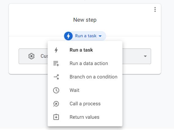 Process trong Appsheet