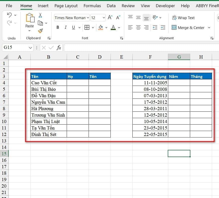 Sử dụng Flash Fill để lặp lại các thao tác trong Excel