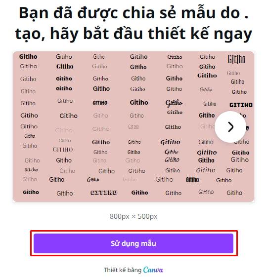 Sử dụng mẫu 90+ font Việt hóa trên Canva