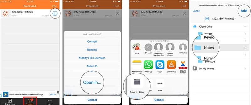 Tách âm thanh ra khỏi video trên iPhone bằng Extract Audio 6
