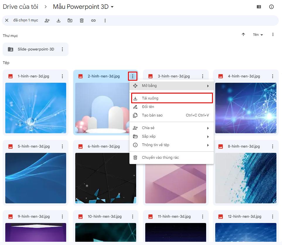 hình nền powerpoint chủ đề 3D mẫu 1